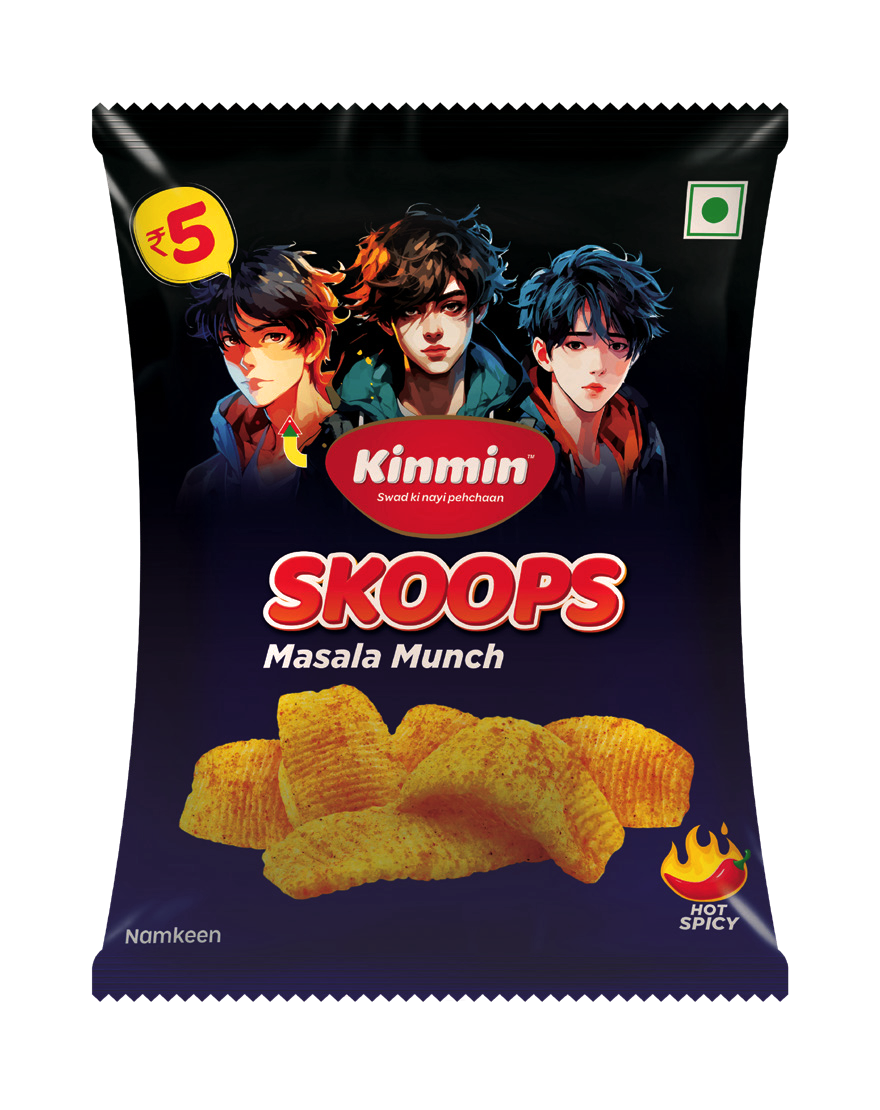 Kinmin Skoops Masala Munch