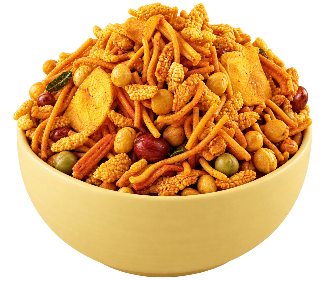 Kinmin Jhal Tikha Mixture in a bowl